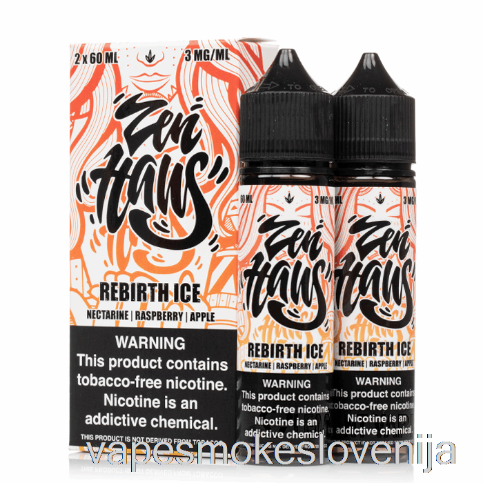 Vape Slovenija Rebirth Ice - Zen Haus - 120ml 0mg